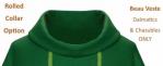 Rolled Collar Option for Beau Veste Dalmatics & Chasubles ONLY